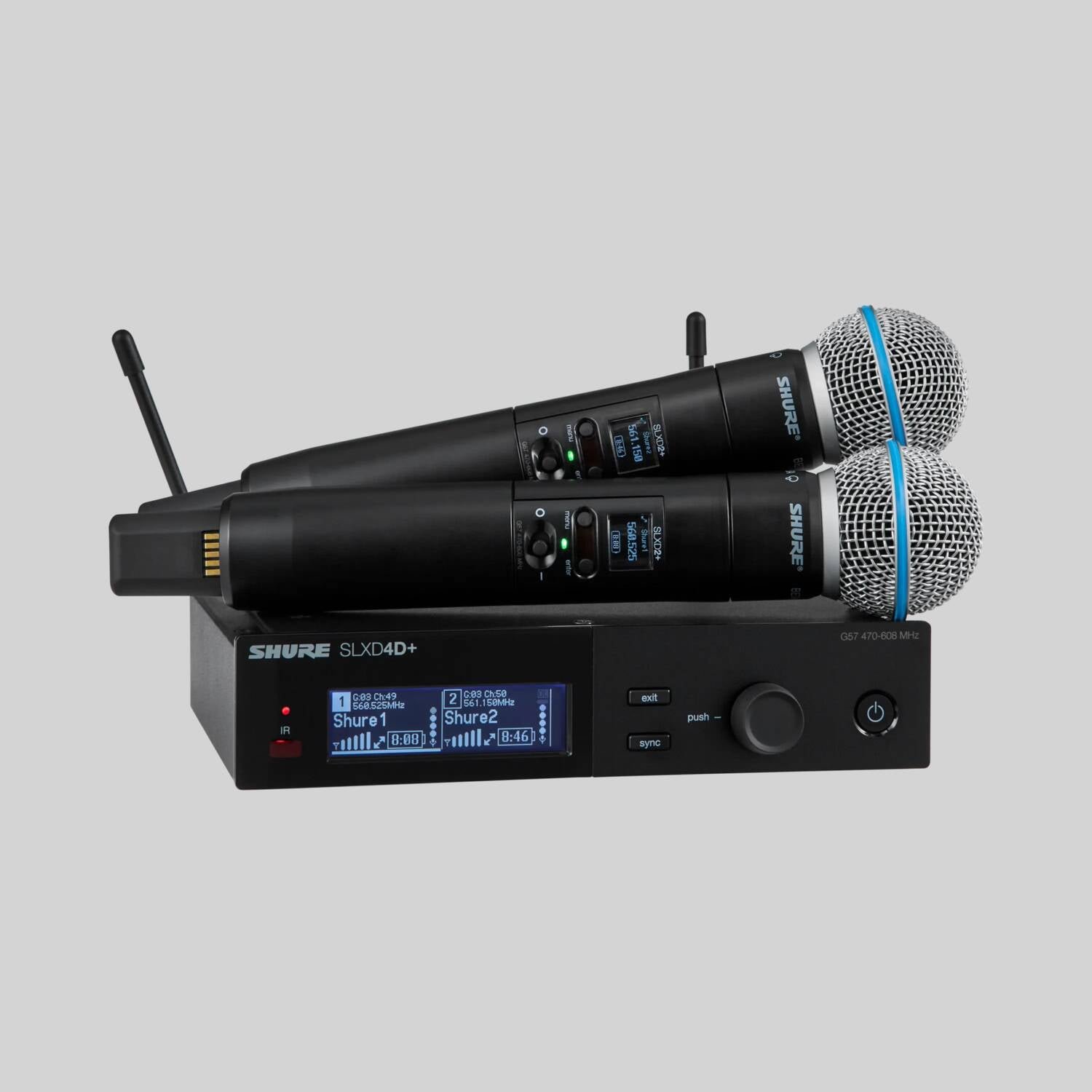 Shure SLXD24D/B58 Dual Handheld — SkyArt Tampa